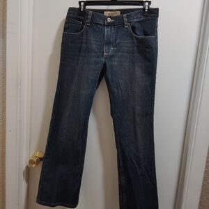 Urban Pipeline Dark Blue Straight Leg Juniors Jeans